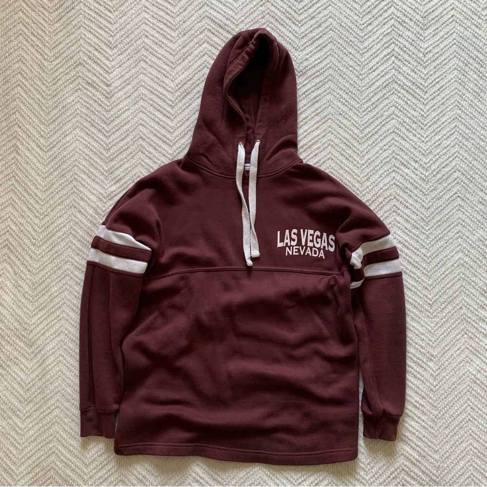 ❤️ Maroon Las Vegas Nevada Hoodie